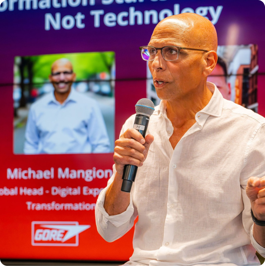 Speaker addressing the B2B eCommerce World audience