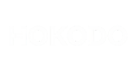 Hokodo White Logo